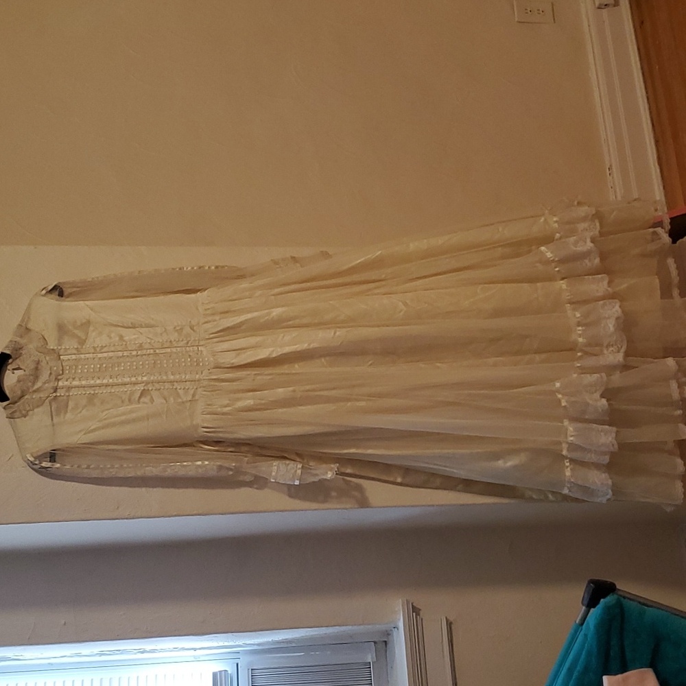 Vintage 1970s Victorian Revival Gunne Sax - Wedding Dress US Size 4-6